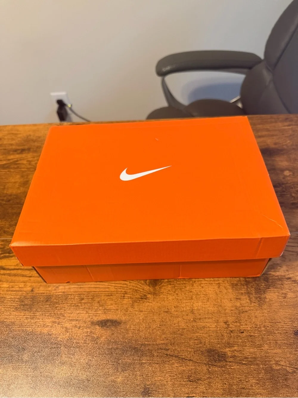 Nike Kids Navy Sneakers with Red Swoosh